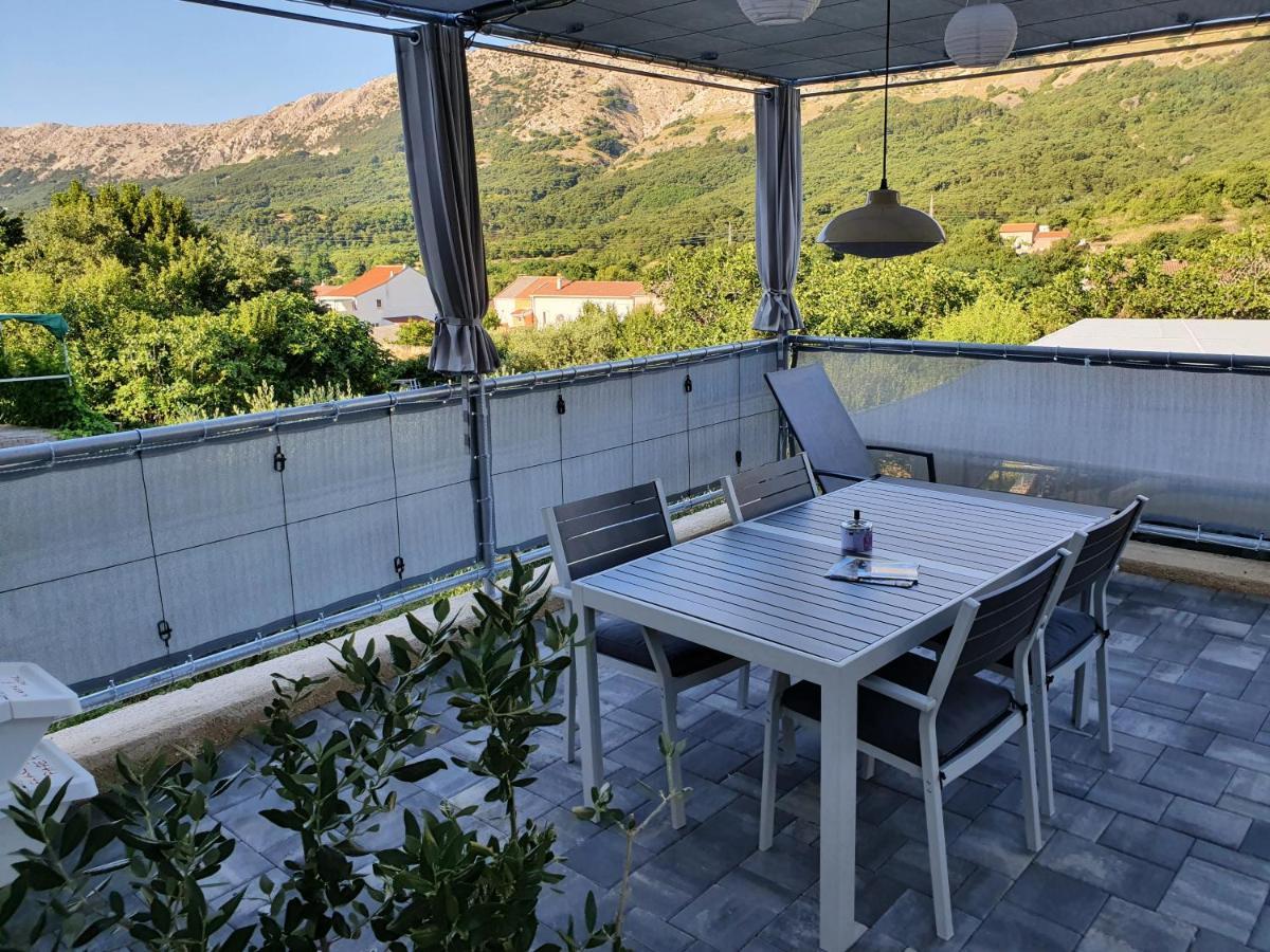 Relax House Rosemary Apartman Draga Bašćanska Kültér fotó