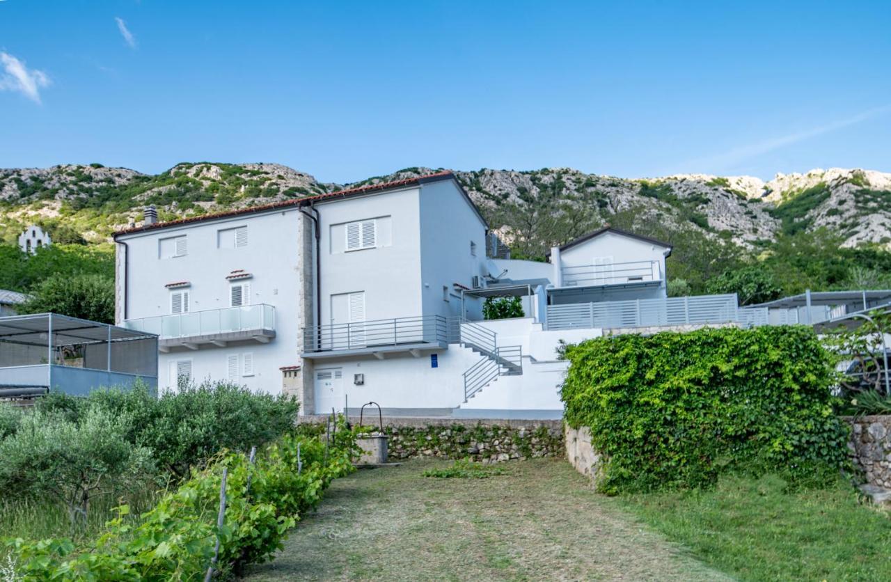 Relax House Rosemary Apartman Draga Bašćanska Kültér fotó