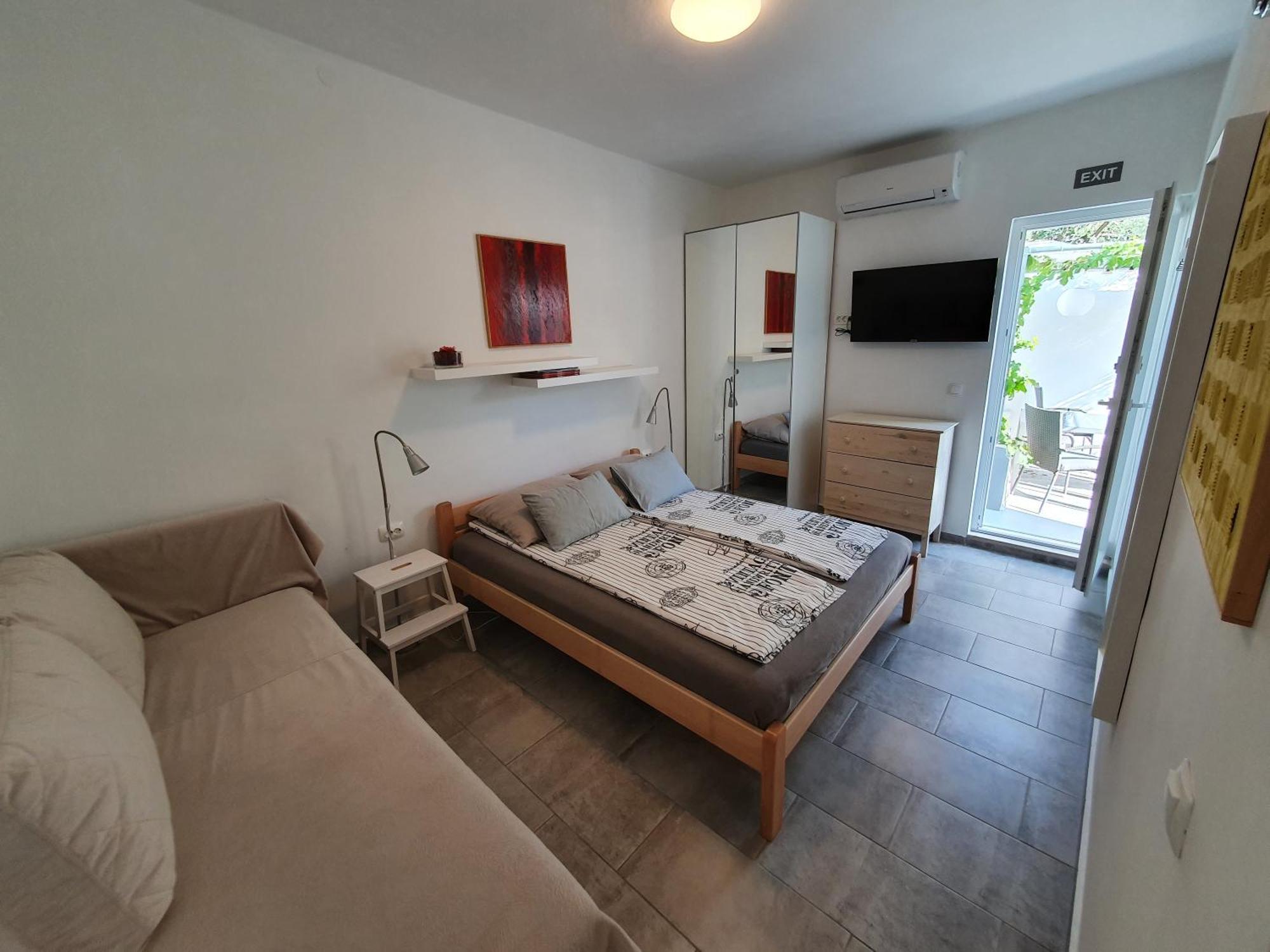 Relax House Rosemary Apartman Draga Bašćanska Kültér fotó