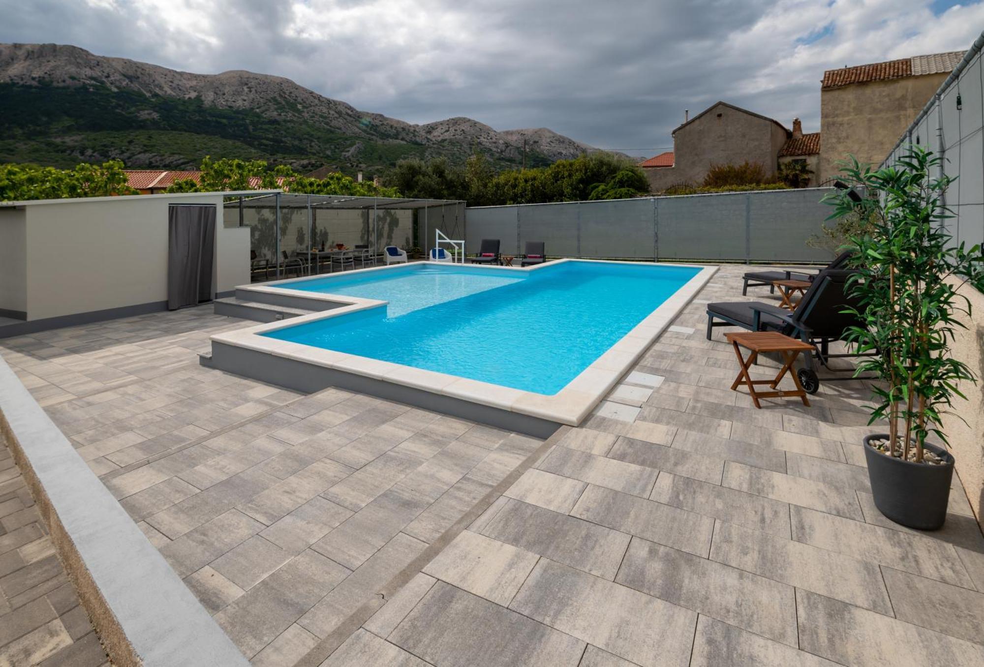 Relax House Rosemary Apartman Draga Bašćanska Kültér fotó