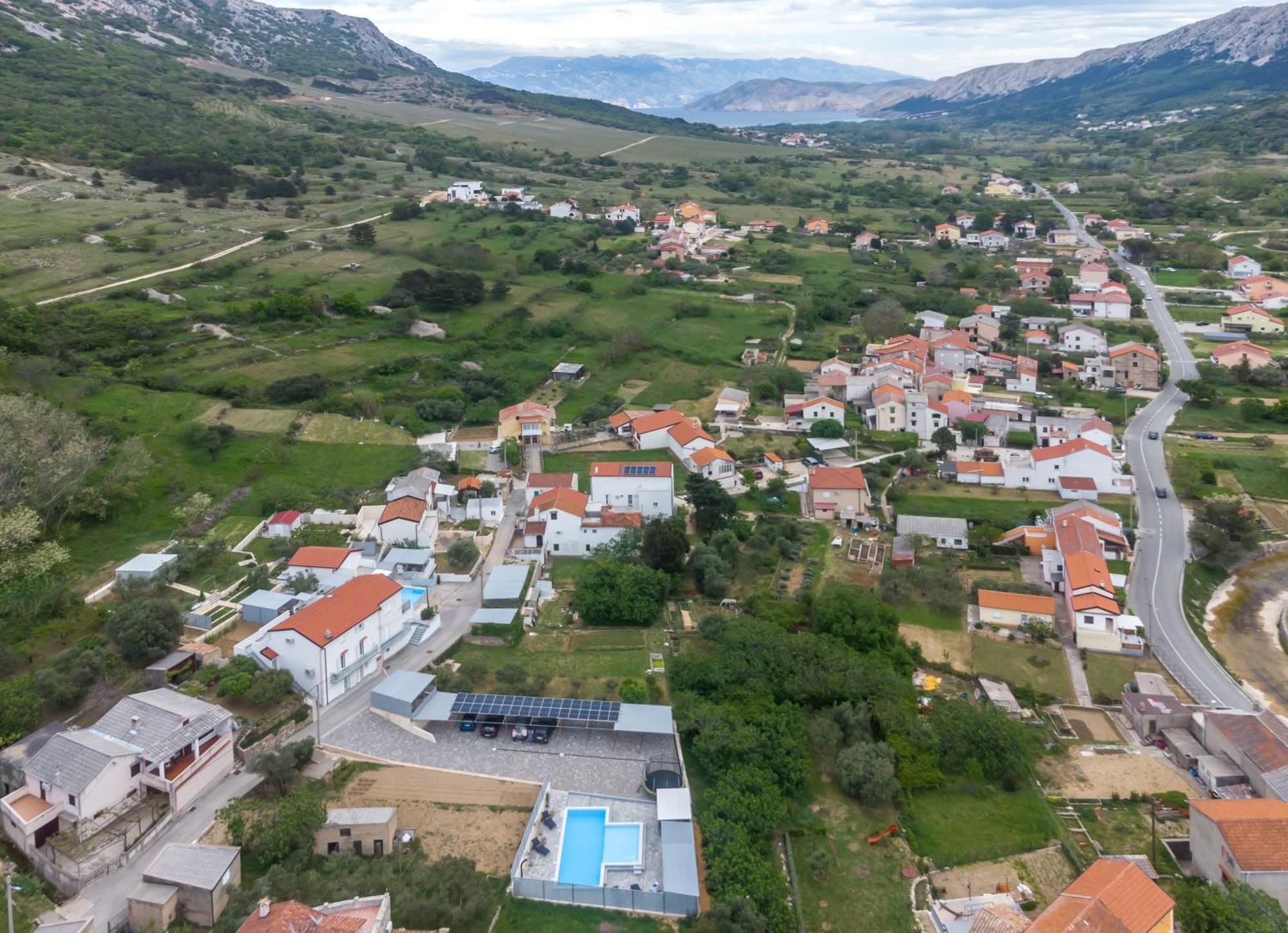 Relax House Rosemary Apartman Draga Bašćanska Kültér fotó